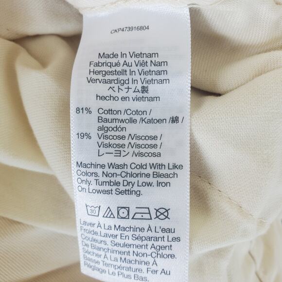 Madewell Garment-Dyed Low-Slung Straight Cargo Pants Size 30 NWT - Picture 6 of 7